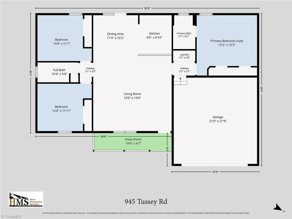 945 Tussey Road Lexington, NC 27295