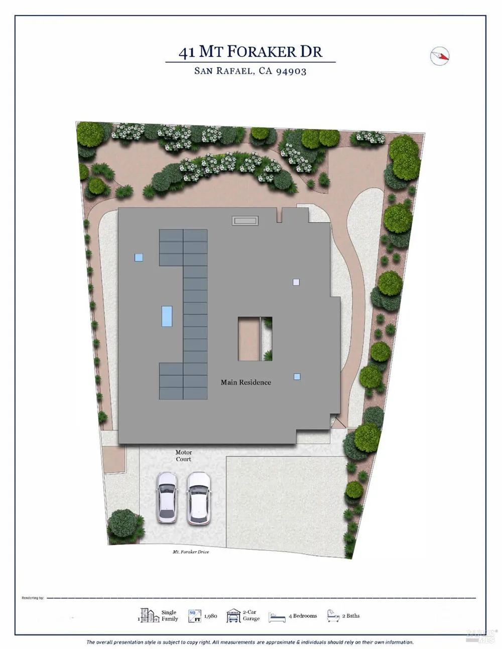 41 Mount Foraker Drive San Rafael, CA 94903
