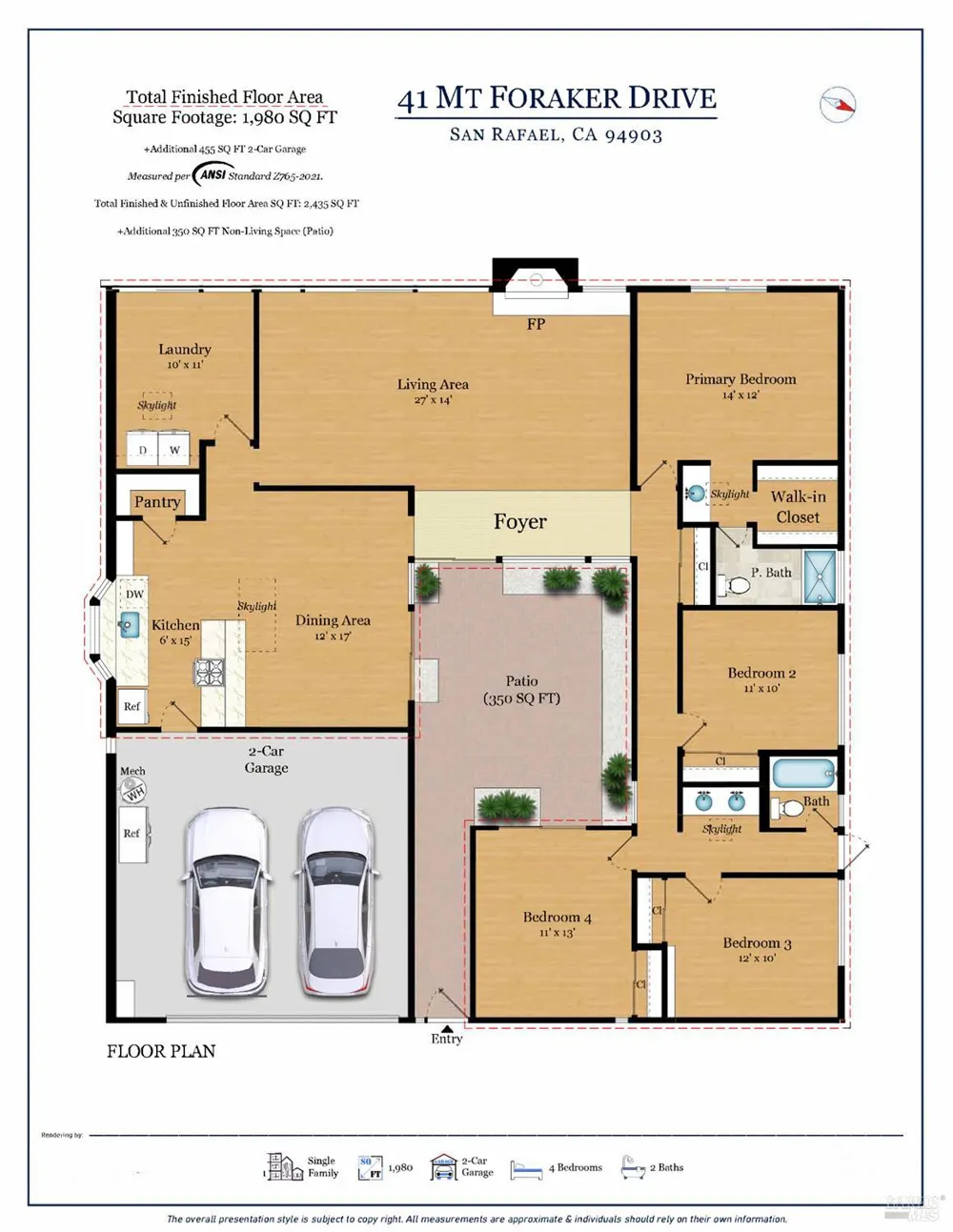 41 Mount Foraker Drive San Rafael, CA 94903