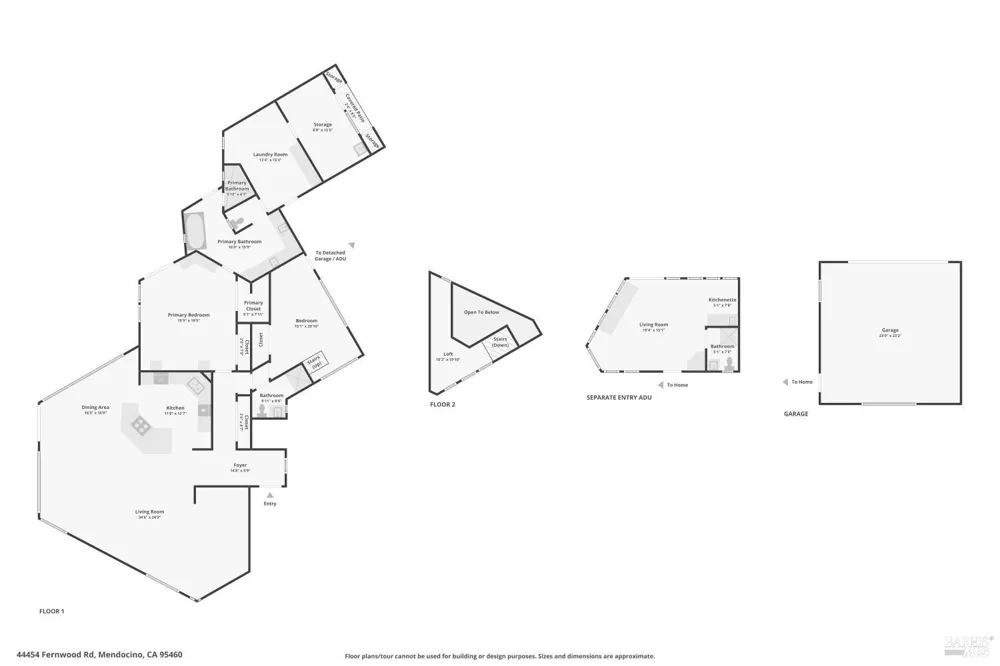 44454 Fernwood Road Mendocino, CA 95460