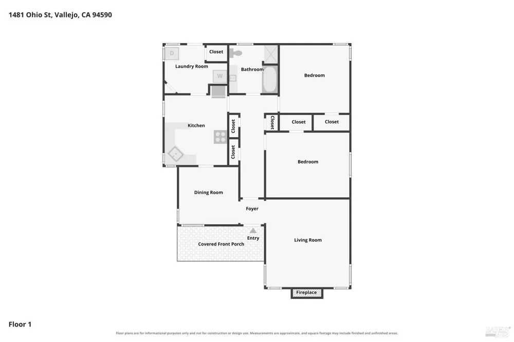 1481 Ohio Street Vallejo, CA 94590
