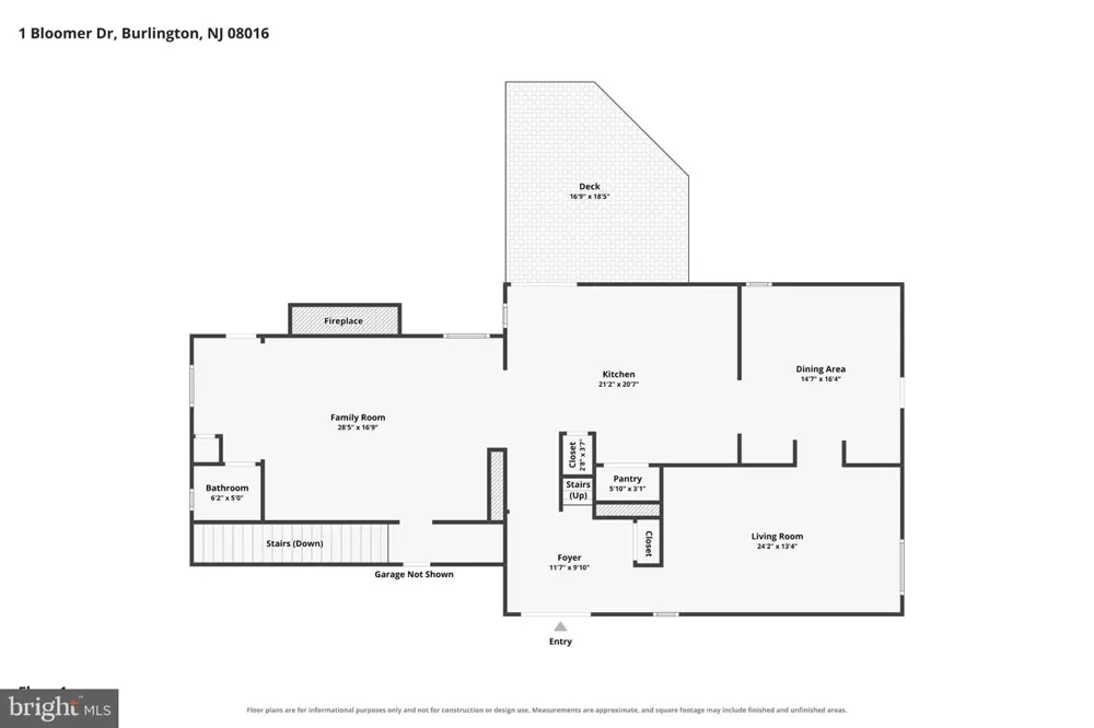 1 BLOOMER DRIVE Burlington, NJ 08016