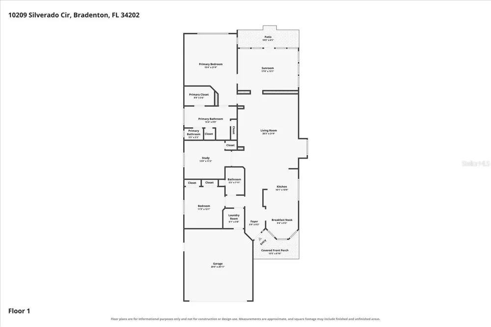 10209 SILVERADO CIRCLE Bradenton, FL 34202