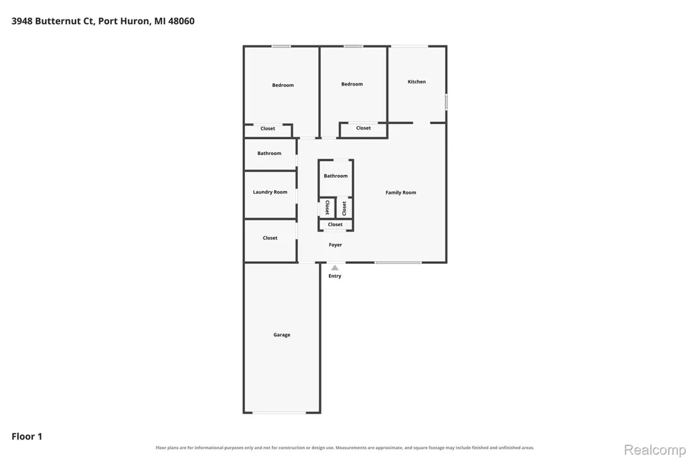 3948 Butternut Court Port Huron City, MI 48060