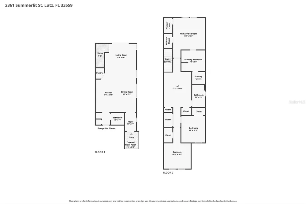 2361 SUMMERLIT STREET Lutz, FL 33558