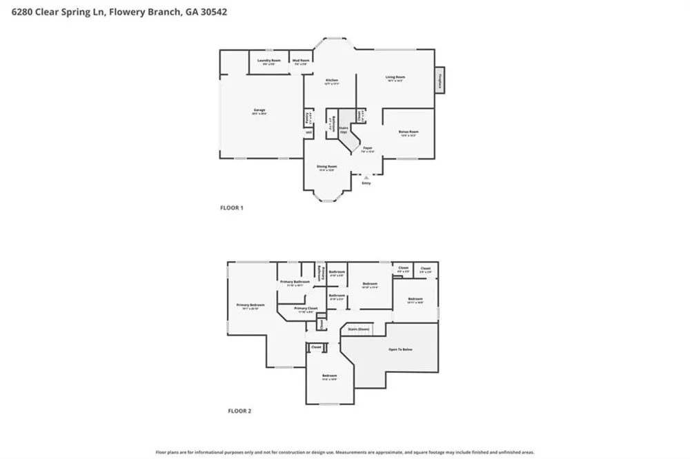 6280 Clear Spring Lane Flowery Branch, GA 30542