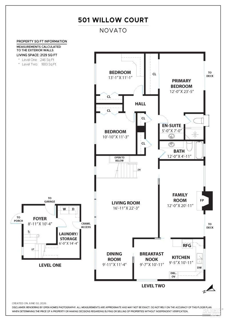 501 Willow Court Novato, CA 94945