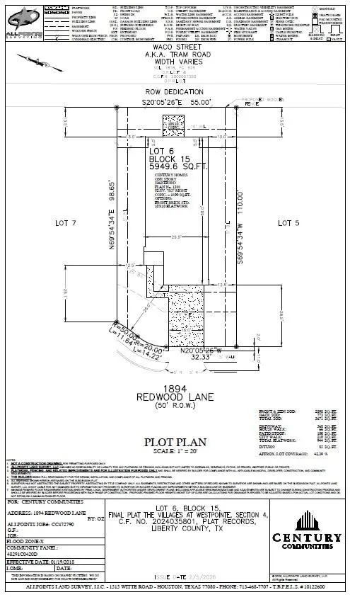 1894 Redwood Lane Dayton, TX 77535