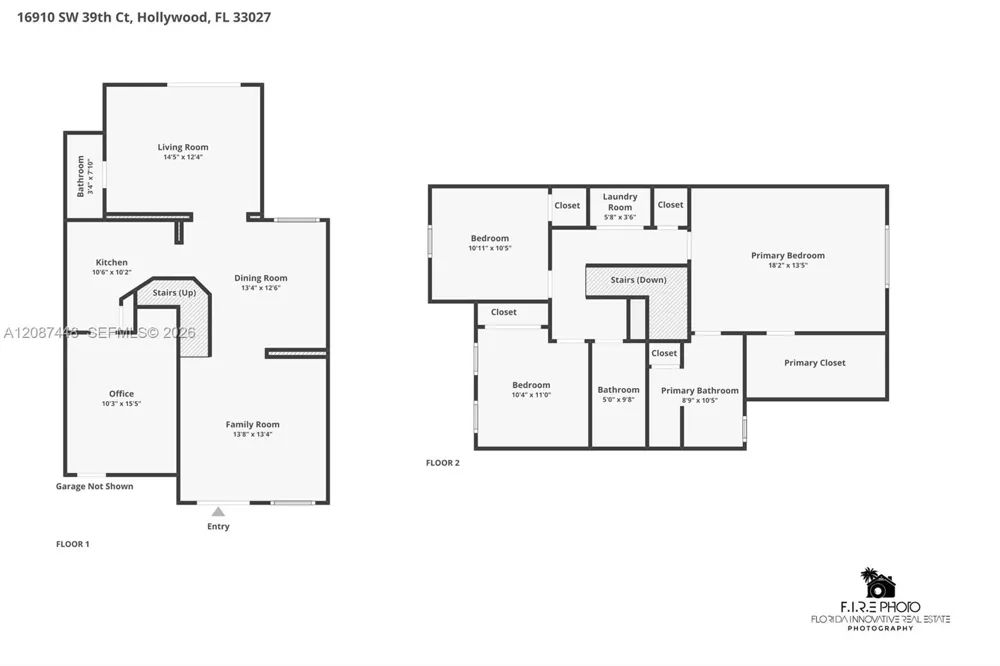 16910 SW 39th Ct #16910 Miramar, FL 33027