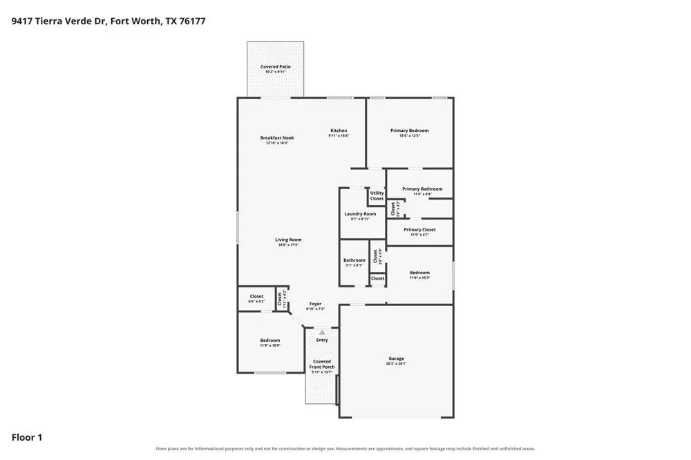 9417 Tierra Verde Drive Fort Worth, TX 76177