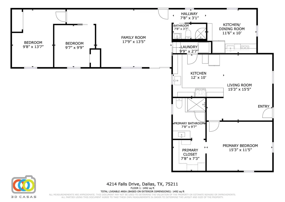 4214 Falls Drive Dallas, TX 75211