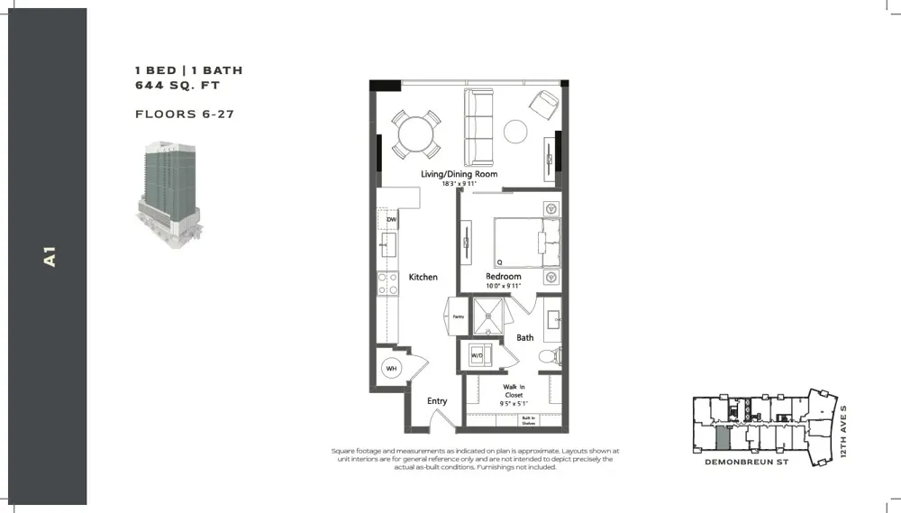 1212 Demonbreun St #1804 Nashville, TN 37203