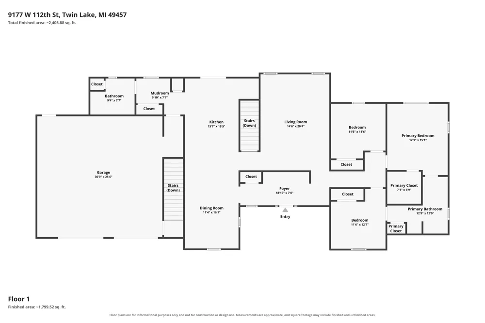 9177 W 112th Street Twin Lake, MI 49457