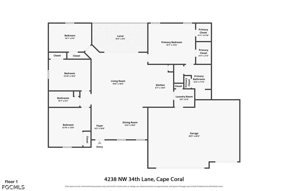 NW 34th Lane Cape Coral, FL 33993
