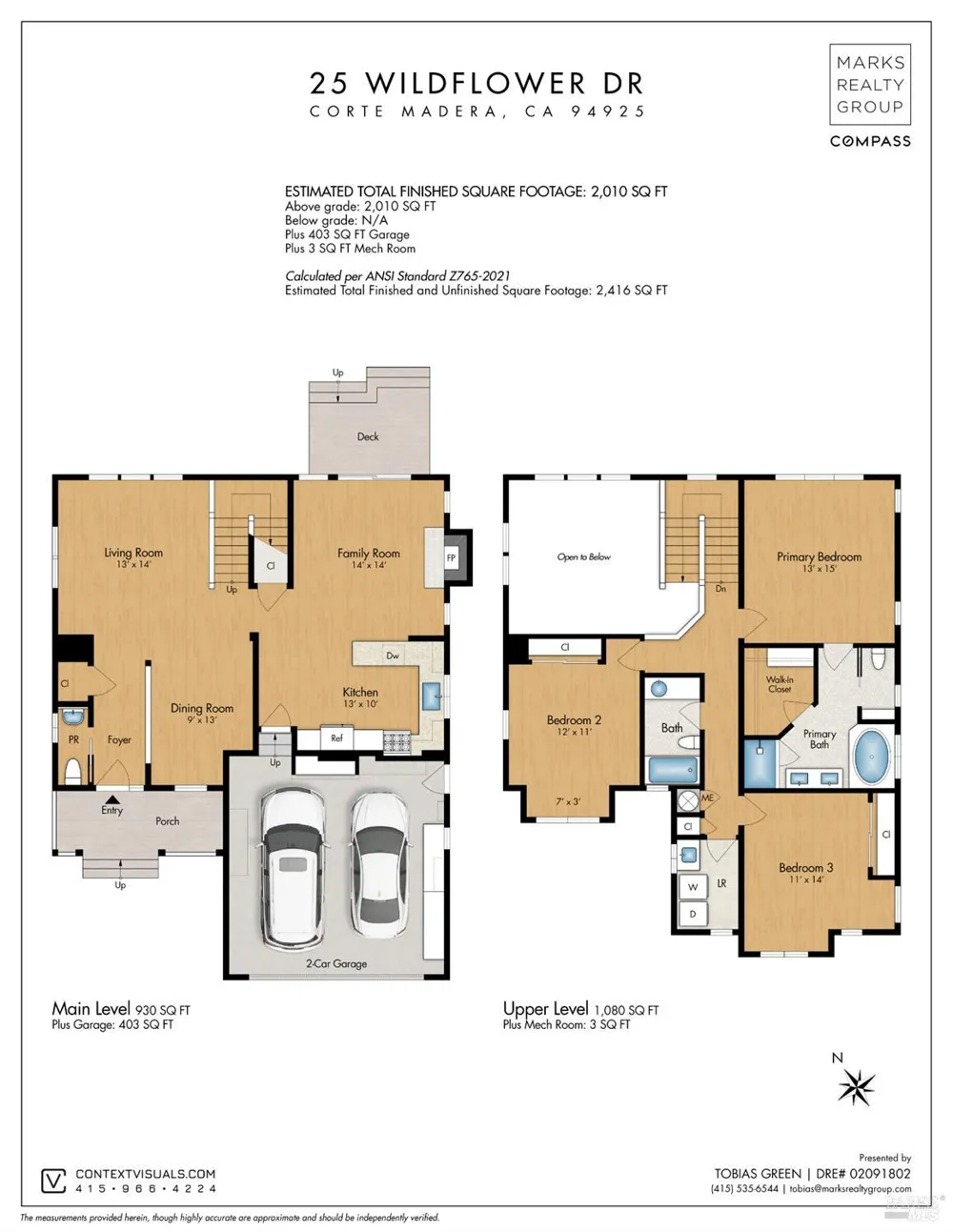 25 Wildflower Drive Corte Madera, CA 94925