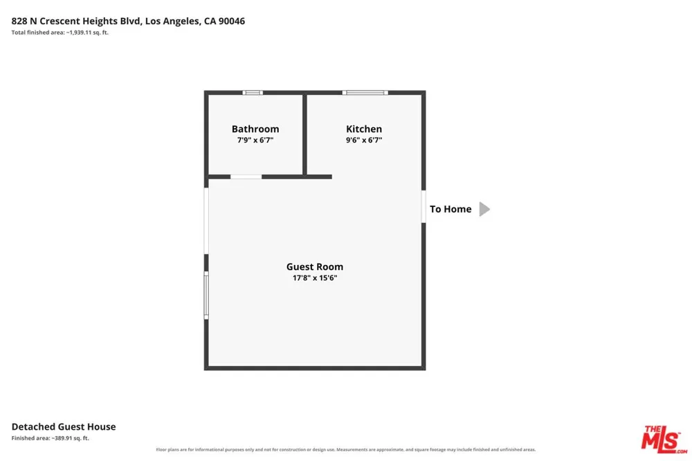 828 Crescent Heights Boulevard Los Angeles, CA 90046