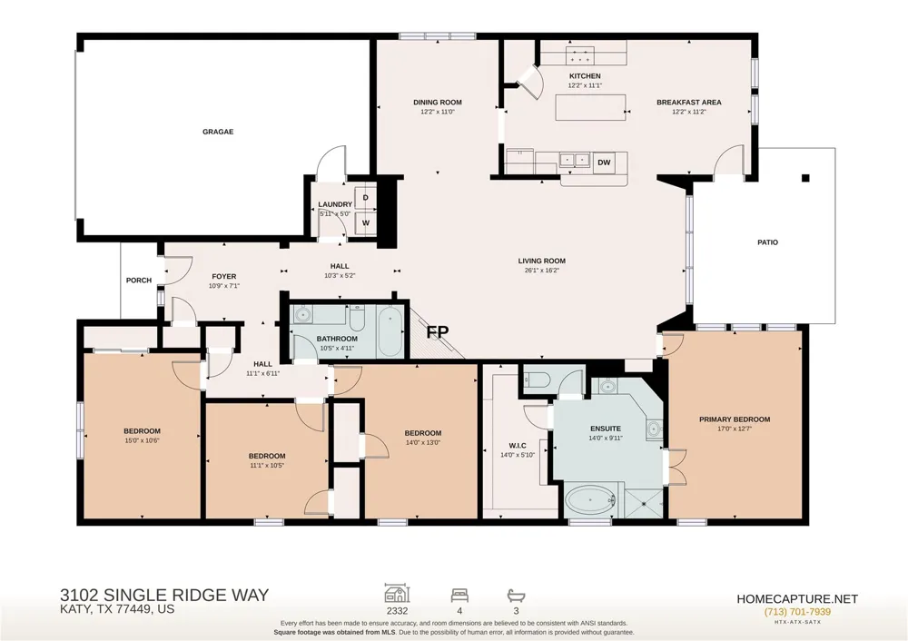 3102 Single Ridge Way Katy, TX 77493