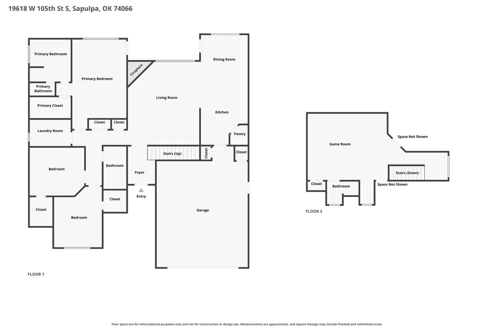 19618 W 105th Street S Sapulpa, OK 74066