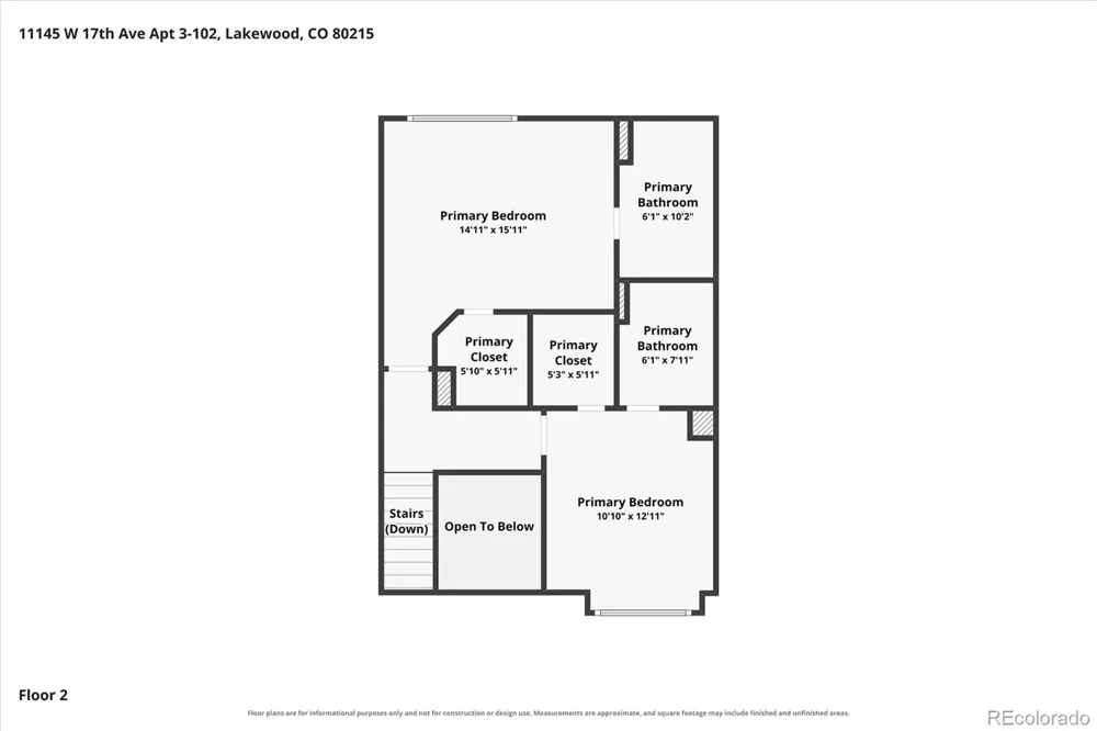 11145 W 17th Avenue #102 Lakewood, CO 80215