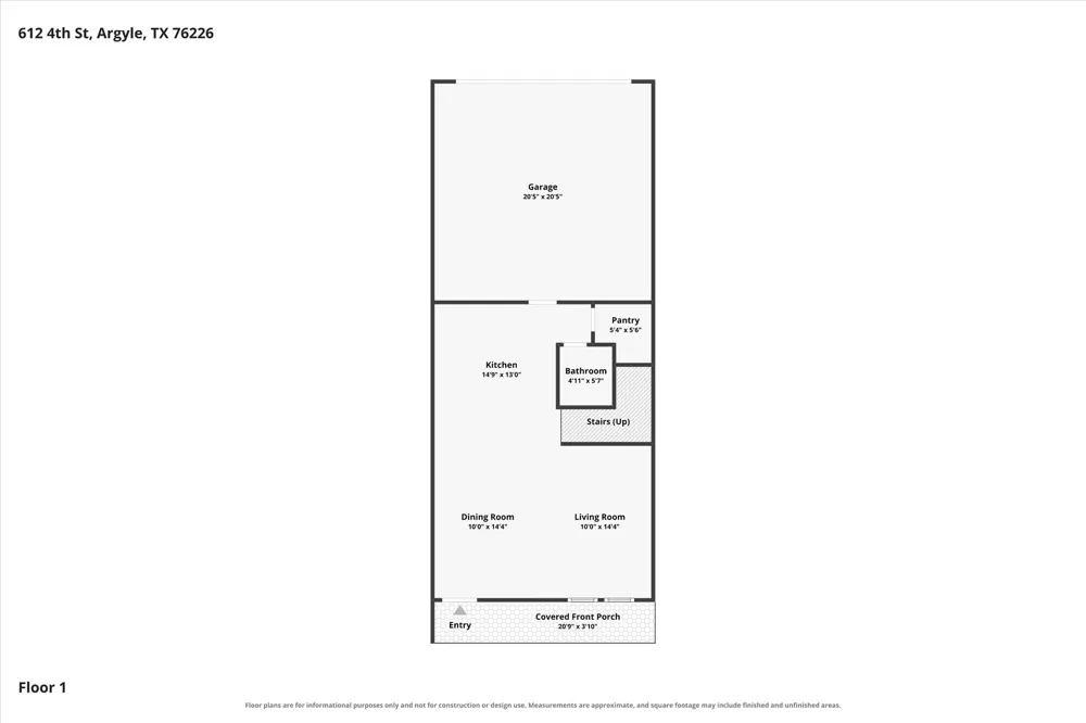 612 4th Street Argyle, TX 76226