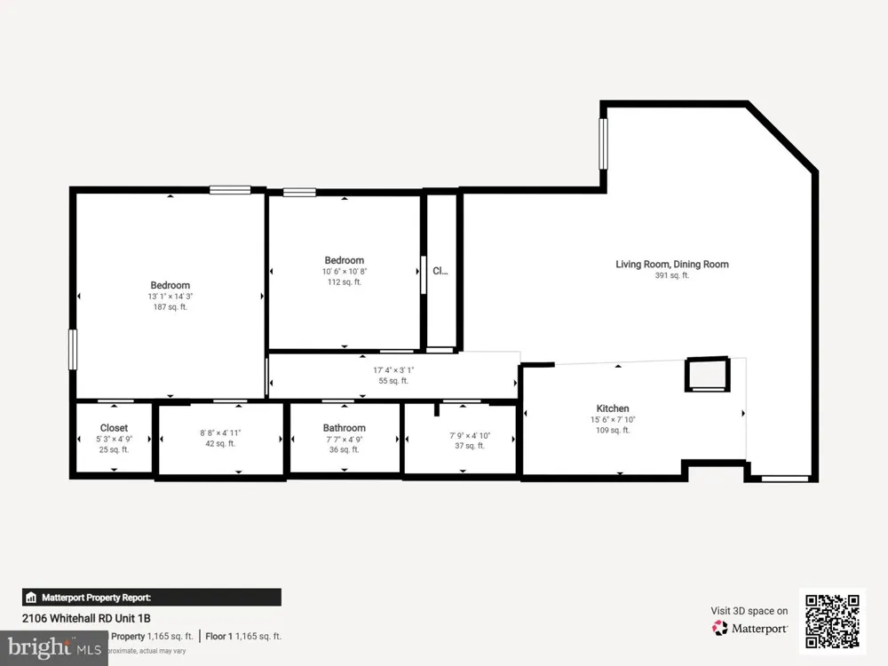 2106 WHITEHALL ROAD #1B Frederick, MD 21702