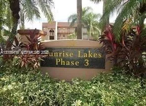 9761 Sunrise Lakes Blvd #107 Sunrise, FL 33322