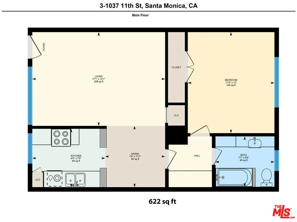 1037 11th Street #3 Santa Monica, CA 90403