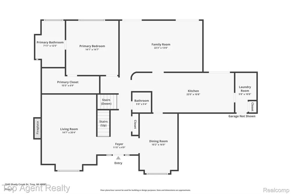 5045 Shady Creek Drive Troy City, MI 48085