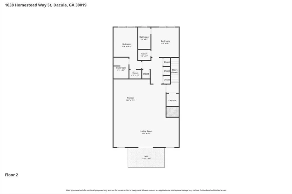 1058 Homestead Way Street Dacula, GA 30019
