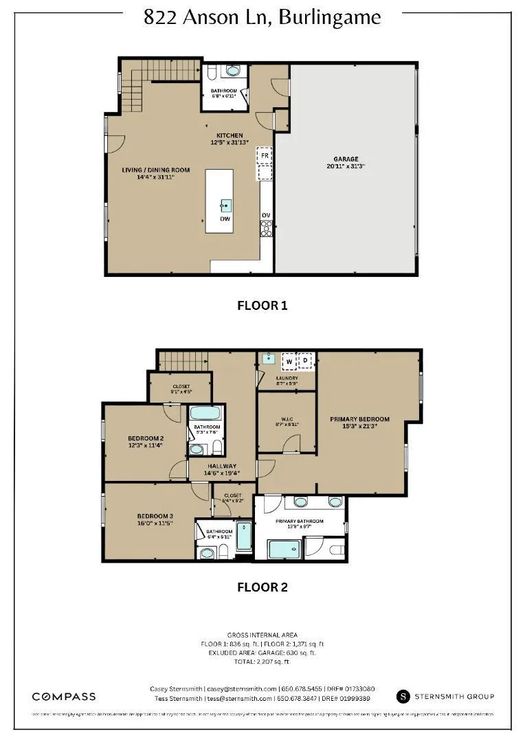 822 Anson Lane Burlingame, CA 94010