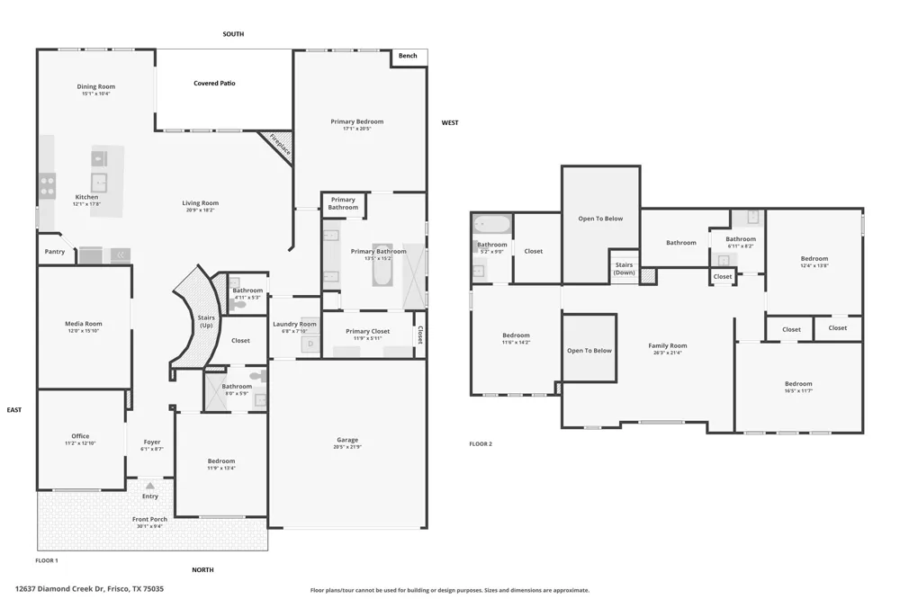 12637 Diamond Creek Drive Frisco, TX 75035