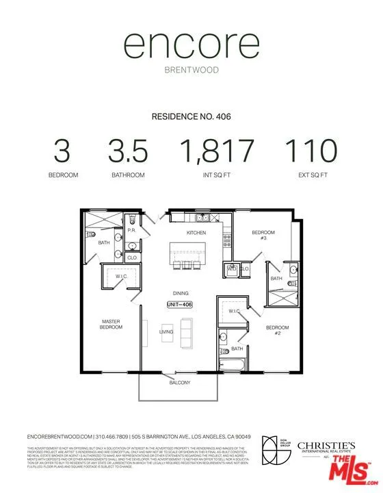 505 S Barrington Avenue #406 Los Angeles, CA 90049