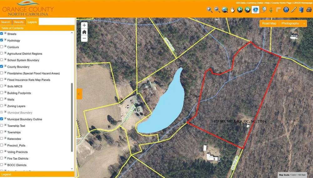 873 Six Mile Road Chapel Hill, NC 27516