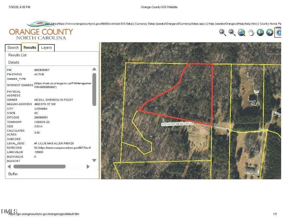 2315 Stevens Meadow Lane Hillsborough, NC 27278