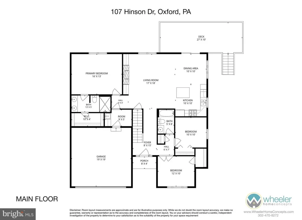 107 HINSON DRIVE Oxford, PA 19363