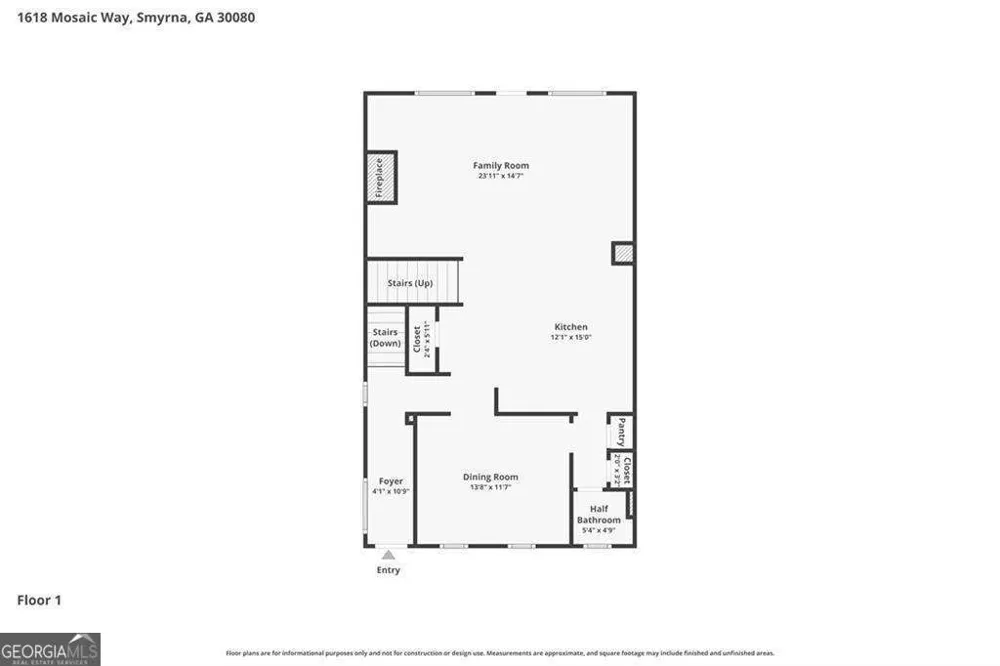 1618 Mosaic WAY Smyrna, GA 30080