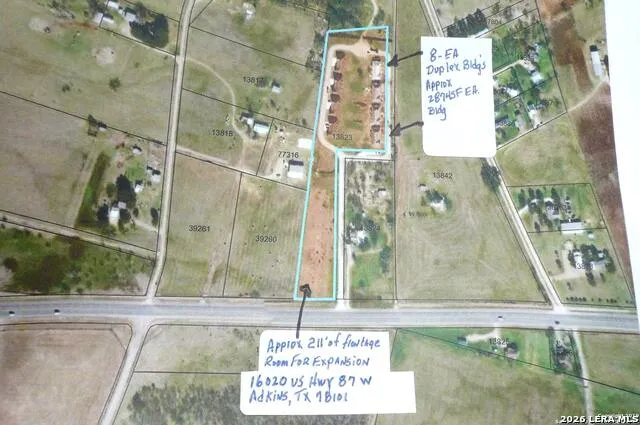 16020 US HIGHWAY 87 West Adkins, TX 78101