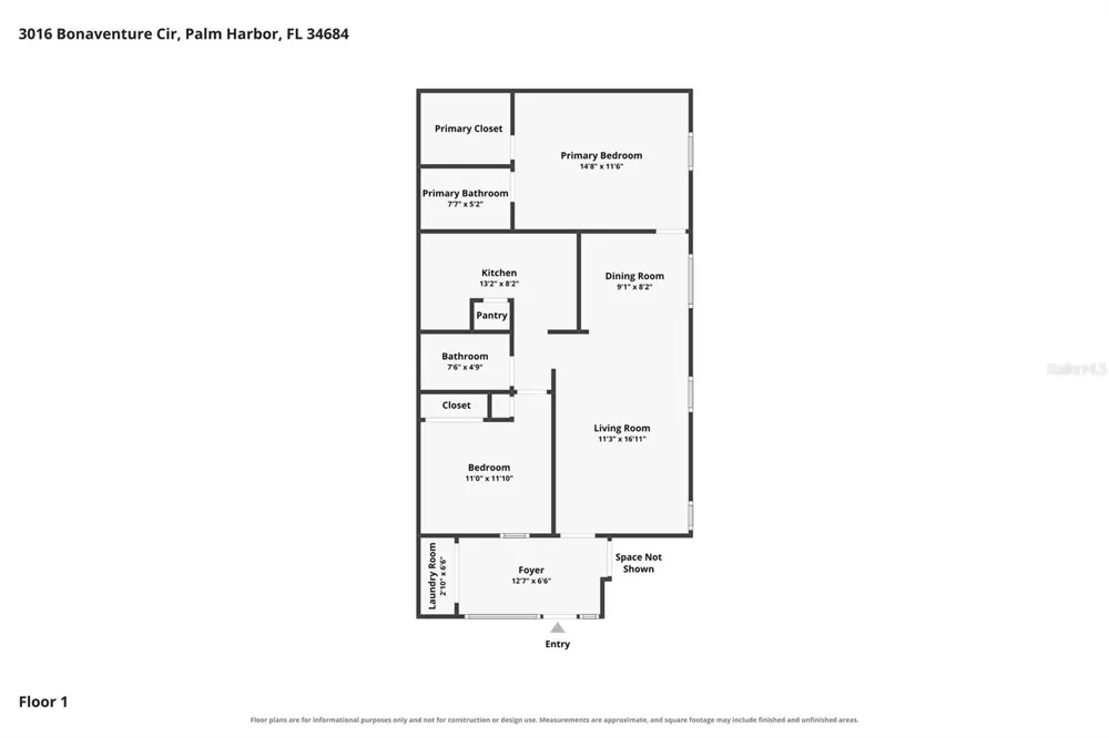 3016 BONAVENTURE CIRCLE #104 Palm Harbor, FL 34684