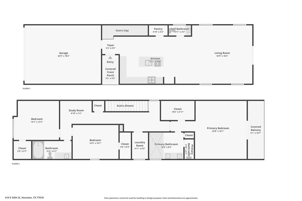 414 E 34th Street Houston, TX 77018