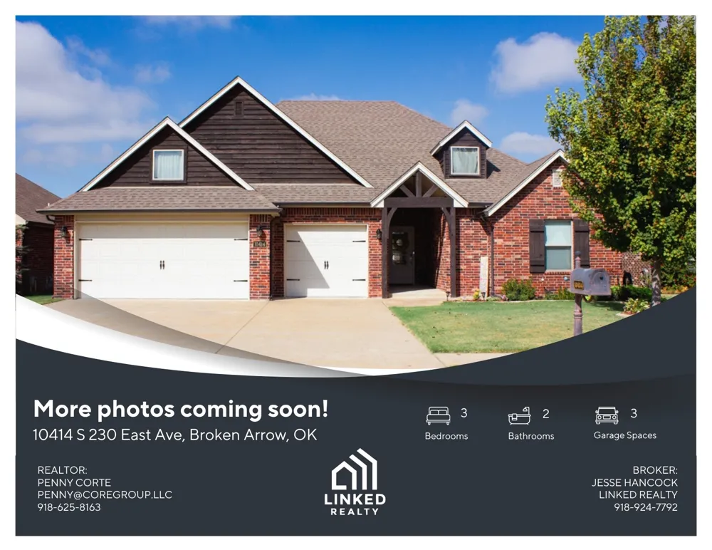 10414 S 230th EastAvenue S Broken Arrow, OK 74014