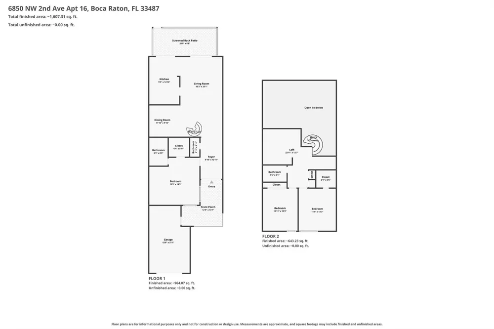 6850 NW 2ND AVENUE #16 Boca Raton, FL 33487
