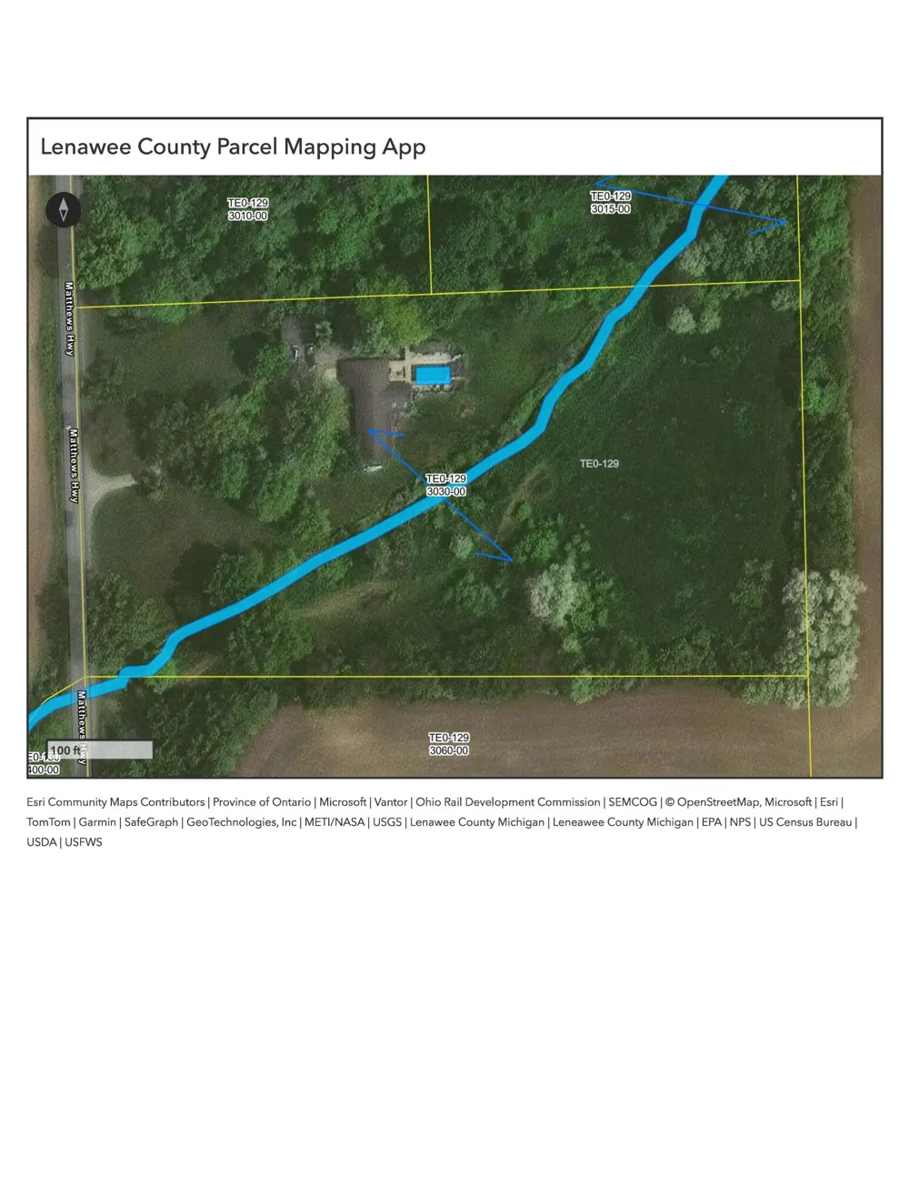 8443 Matthews Highway Tecumseh Township, MI 49286