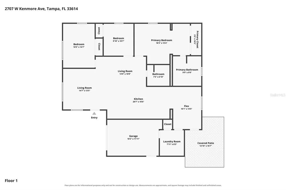 2707 W KENMORE AVENUE Tampa, FL 33614
