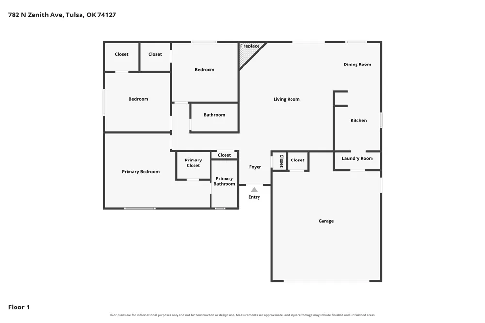 782 Zenith Avenue Tulsa, OK 74127