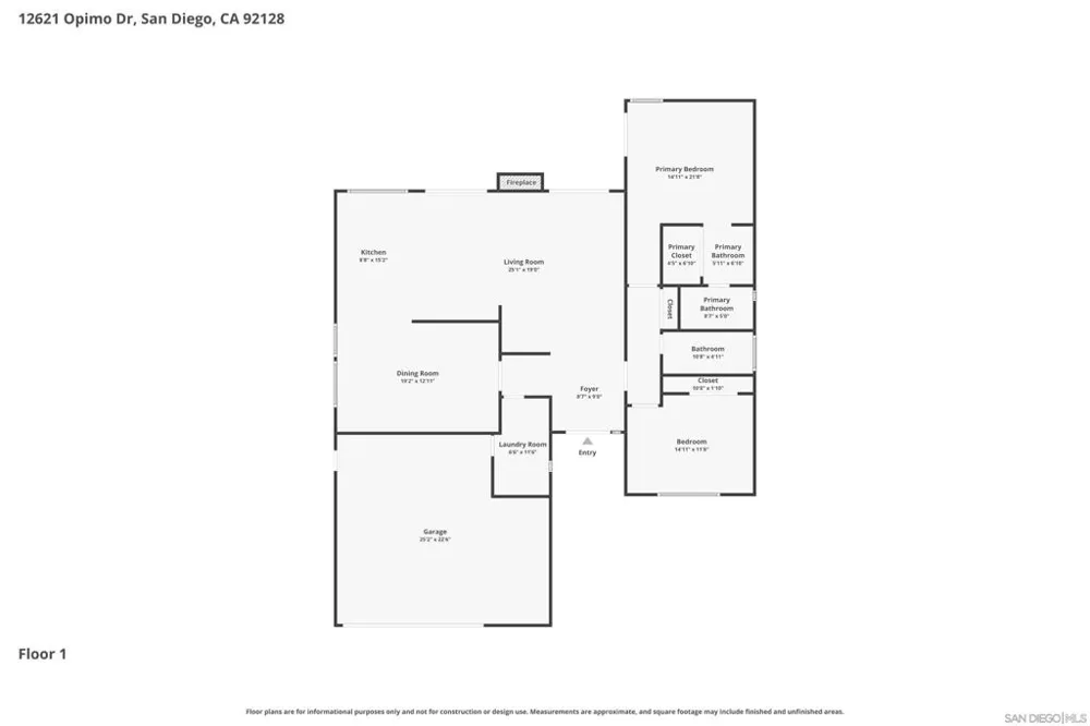 12621 Opimo Dr San Diego, CA 92128