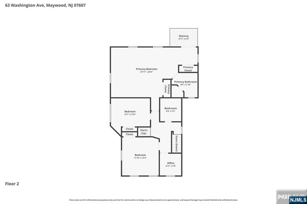 63 Washington Avenue Maywood, NJ 07607