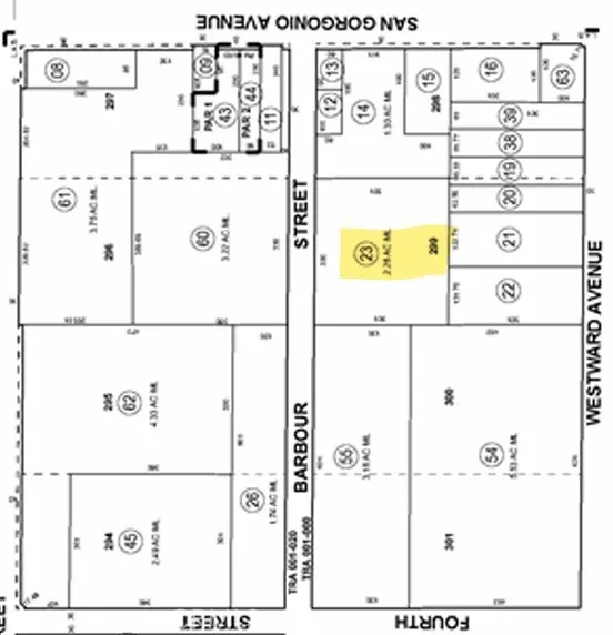 LOT 299 - 2.28 ACRES -BARBOUR STREET Banning, CA 92220