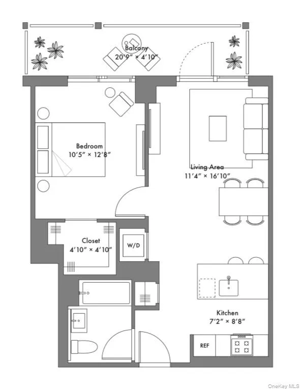 131-02 B 40th Road #16M Flushing, NY 11354