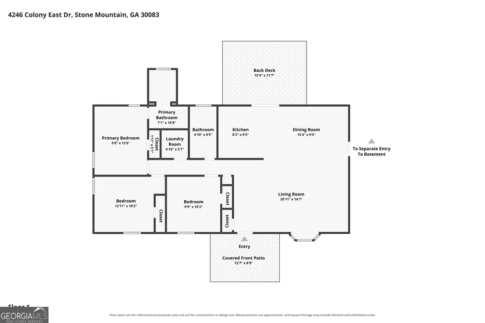 4246 Colony East DR Stone Mountain, GA 30083