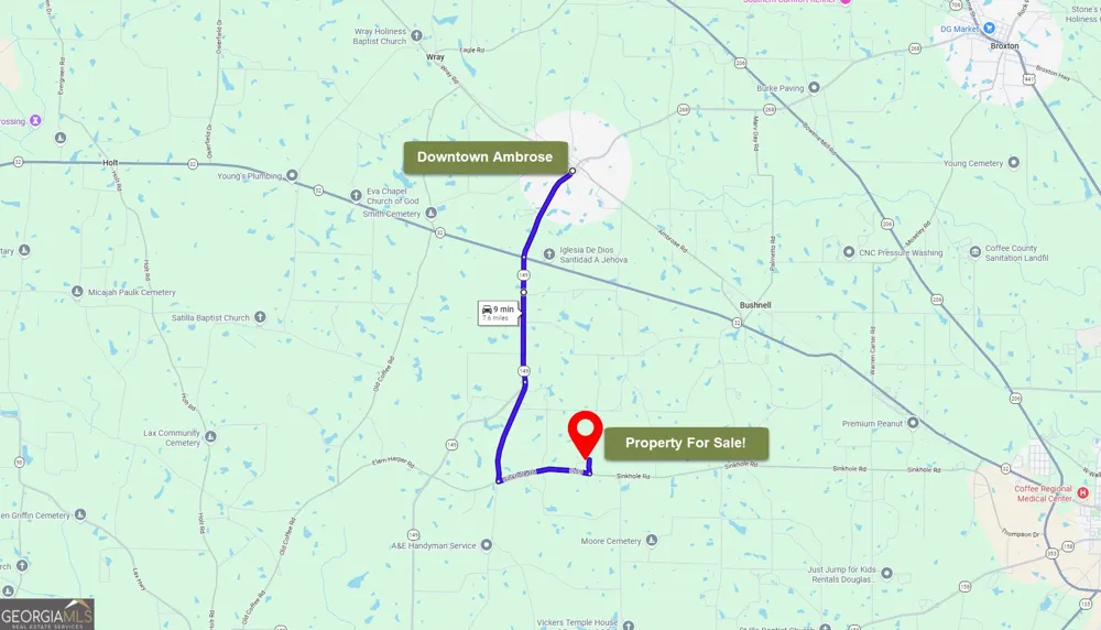 199 Eastman Paulk RD Ambrose, GA 31512